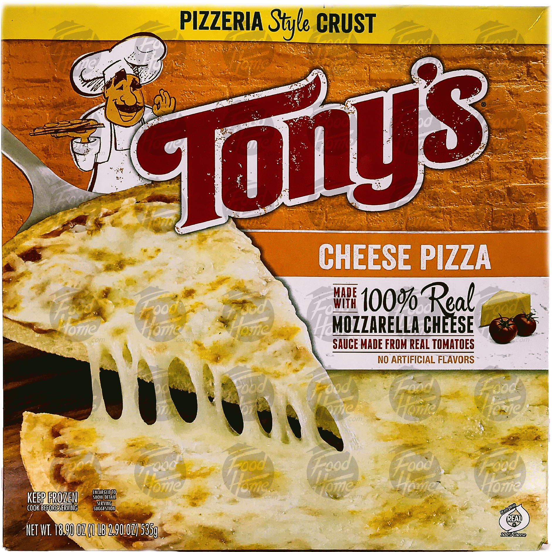 Tony's  cheese pizza Full-Size Picture